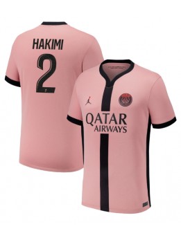 Muži Futbalové oblečenie Paris Saint-Germain Achraf Hakimi #2 2024-25 Krátky Rukáv - Tretina